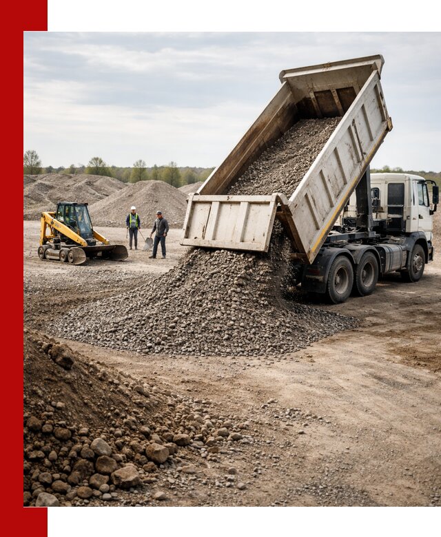 Доставка самосвалом 25 м³ в Лесозаводске быстро и надежно