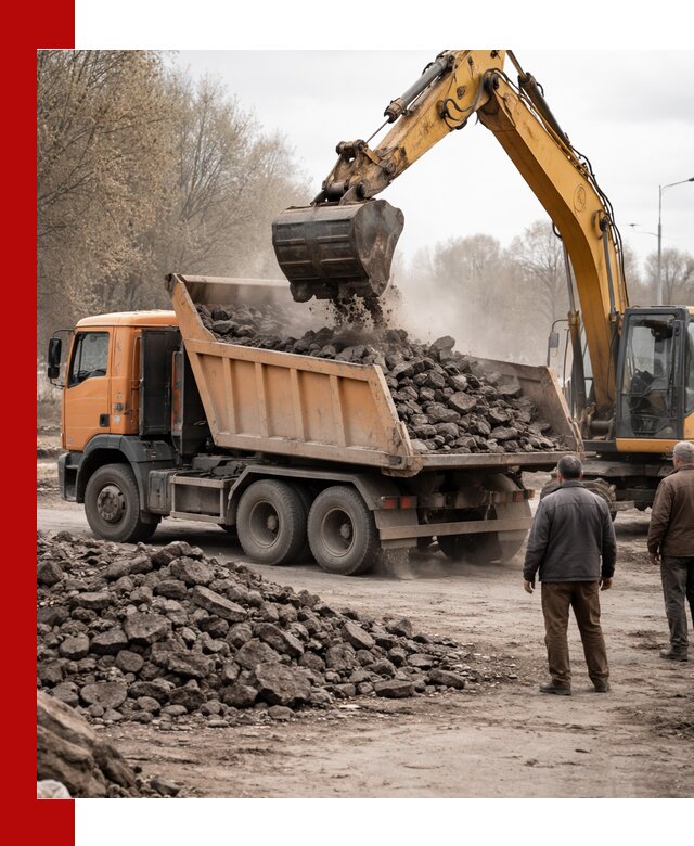 Вывоз асфальта и асфальтового покрытия в Лесозаводске