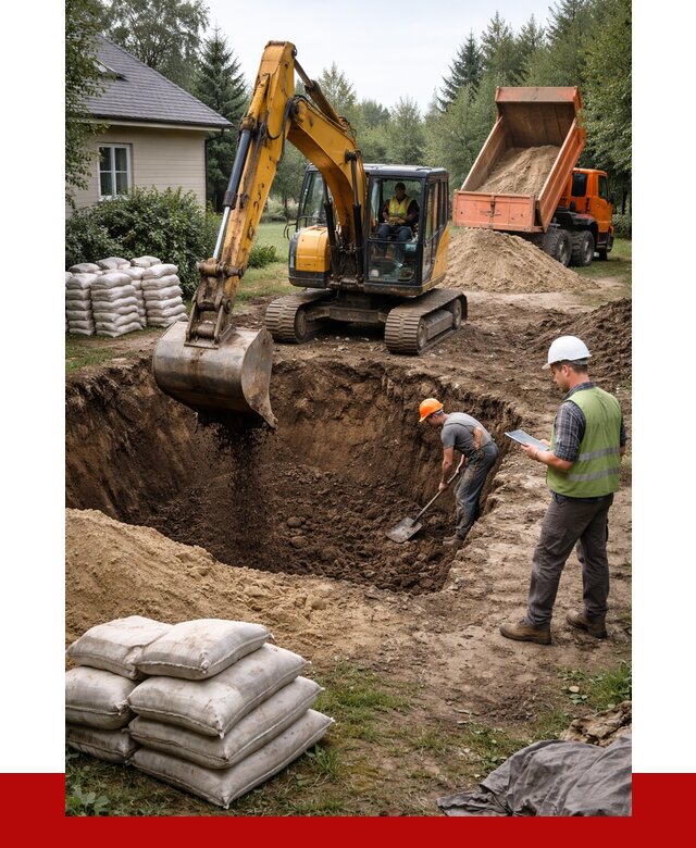 Рытье котлована в Лесозаводске быстро от 4652 р. ПРОНЕРУДЛсз