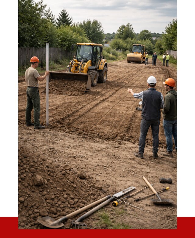 Планировка участка грунтом в Лесозаводске от 4652 р ПРОНЕРУДЛсз